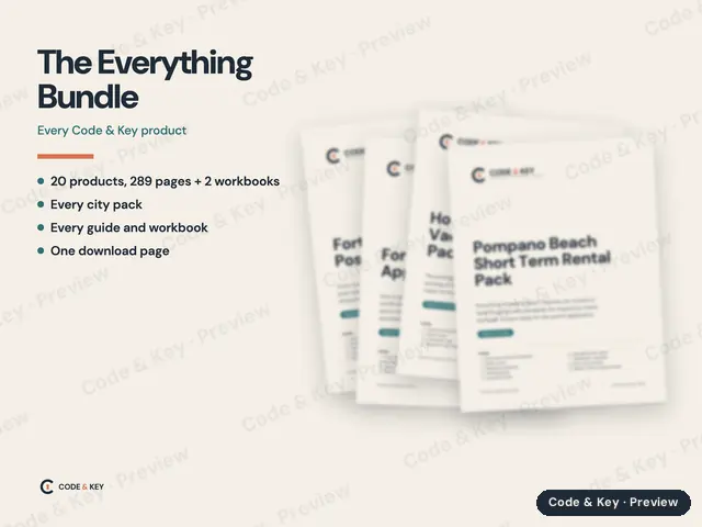 The Everything Bundle: cover and sample pages